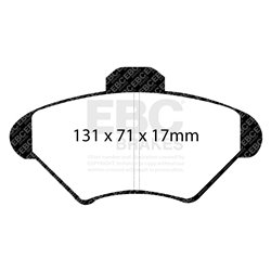 Klocki Ebc Red Stuff Ceramic - DP31143C