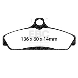 Klocki Ebc Red Stuff Ceramic - DP31152C
