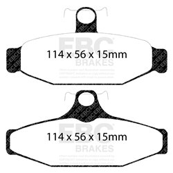 Klocki Ebc Red Stuff Ceramic - DP31165C