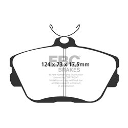 Klocki Ebc Red Stuff Ceramic - DP31168C