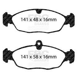 Klocki Ebc Red Stuff Ceramic - DP31198C