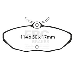 Klocki Ebc Red Stuff Ceramic - DP31221C