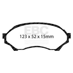 Klocki Ebc Red Stuff Ceramic - DP31302C