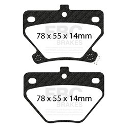 Klocki Ebc Red Stuff Ceramic - DP31326C