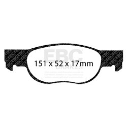 Klocki Ebc Red Stuff Ceramic - DP31336C