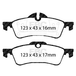 Klocki Ebc Red Stuff Ceramic - DP31389C