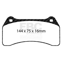 Klocki Ebc Red Stuff Ceramic - DP31462C