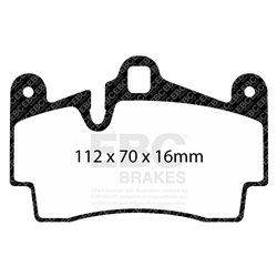 Klocki Ebc Red Stuff Ceramic - DP31474C