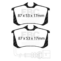 Klocki Ebc Red Stuff Ceramic - DP31497C