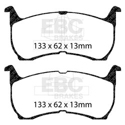 Klocki Ebc Red Stuff Ceramic - DP31503C