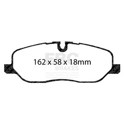 Klocki Ebc Red Stuff Ceramic - DP31541C