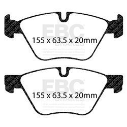 Klocki Ebc Red Stuff Ceramic - DP31600C