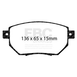 Klocki Ebc Red Stuff Ceramic - DP31659C