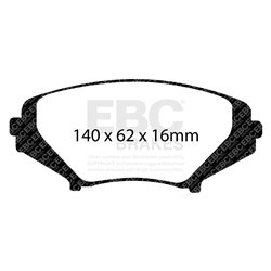 Klocki Ebc Red Stuff Ceramic - DP31665C