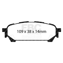 Klocki Ebc Red Stuff Ceramic - DP31687C