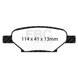 Klocki Ebc Red Stuff Ceramic - DP31704C