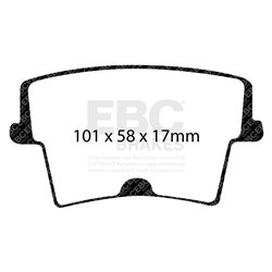 Klocki Ebc Red Stuff Ceramic - DP31722C