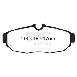 Klocki Ebc Red Stuff Ceramic - DP31741C