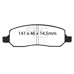 Klocki Ebc Red Stuff Ceramic - DP31770C
