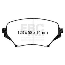 Klocki Ebc Red Stuff Ceramic - DP31774C