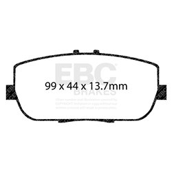 Klocki Ebc Red Stuff Ceramic - DP31775C