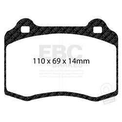 Klocki Ebc Red Stuff Ceramic - DP31788C