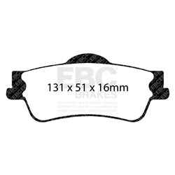 Klocki Ebc Red Stuff Ceramic - DP31834C