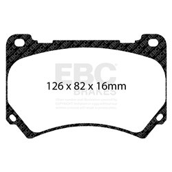 Klocki Ebc Red Stuff Ceramic - DP31849C