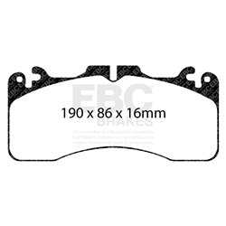 Klocki Ebc Red Stuff Ceramic - DP31867C