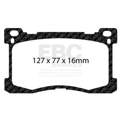 Klocki Ebc Red Stuff Ceramic - DP31882C