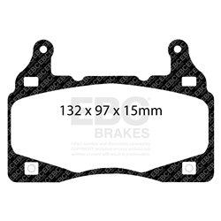 Klocki Ebc Red Stuff Ceramic - DP31895C