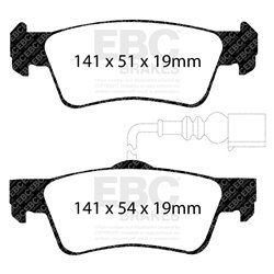 Klocki Ebc Red Stuff Ceramic - DP31907C