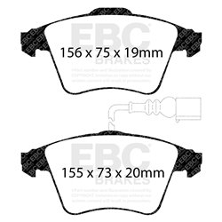 Klocki Ebc Red Stuff Ceramic - DP31935C