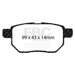 Klocki Ebc Red Stuff Ceramic - DP31947C