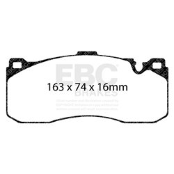 Klocki Ebc Red Stuff Ceramic - DP31995C