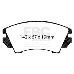 Klocki Ebc Red Stuff Ceramic - DP32014C