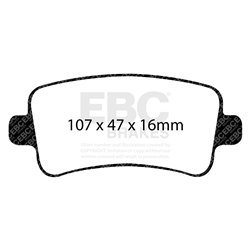 Klocki Ebc Red Stuff Ceramic - DP32016C