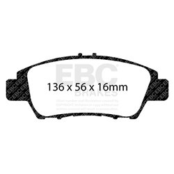 Klocki Ebc Red Stuff Ceramic - DP32041C