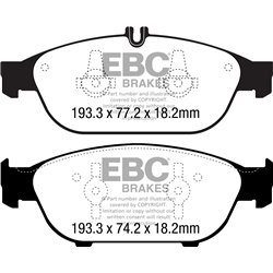 Klocki Ebc Red Stuff Ceramic - DP32169C