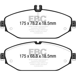 Klocki Ebc Red Stuff Ceramic - DP32214C