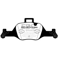 Klocki Ebc Red Stuff Ceramic - DP32289C