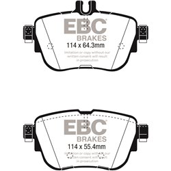 Klocki Ebc Red Stuff Ceramic - DP32297C