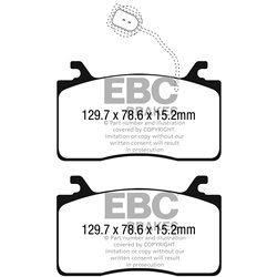 Klocki Ebc Red Stuff Ceramic - DP32325C