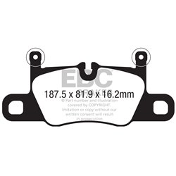 Klocki Ebc Red Stuff Ceramic - DP32371C