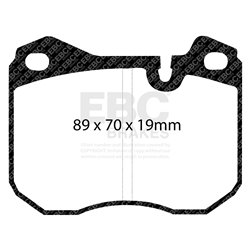 Klocki Ebc Red Stuff Ceramic - DP3345C