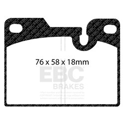 Klocki Ebc Red Stuff Ceramic - DP3346C