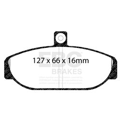 Klocki Ebc Red Stuff Ceramic - DP3435C