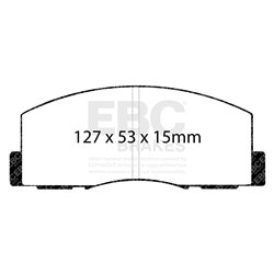 Klocki Ebc Red Stuff Ceramic - DP3461C