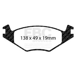 Klocki Ebc Red Stuff Ceramic - DP3517C