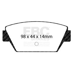 Klocki Ebc Red Stuff Ceramic - DP3576C